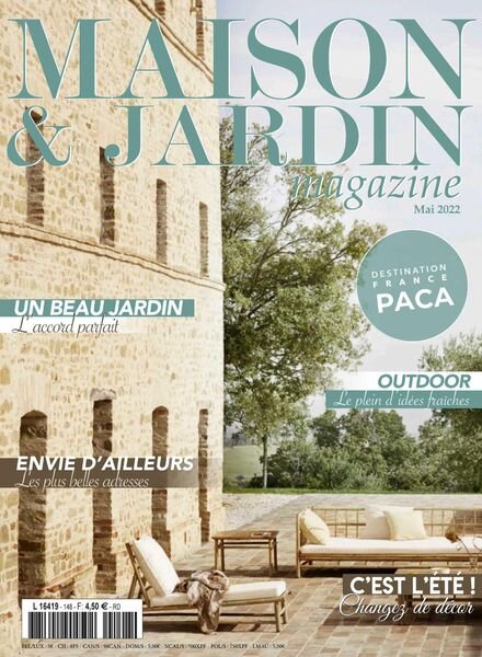 Maison & Jardin Magazine – Mai 2022 Cover
