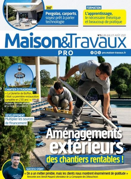 Maison & Travaux Pro – Juin-Aout 2022 Cover