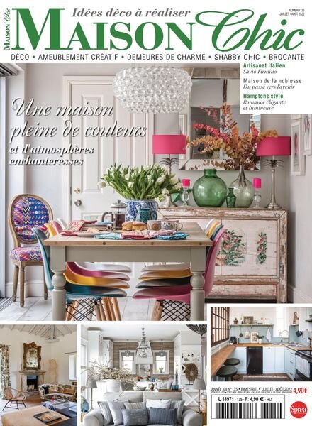 Maison Chic – juillet 2022 Cover