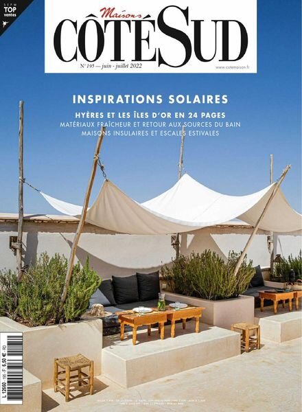 Maisons Cote Sud – juin-juillet 2022 Cover