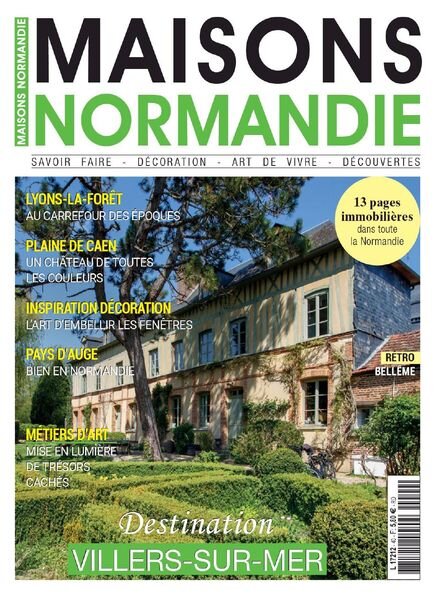 Maisons Normandie – Juin-Juillet 2022 Cover