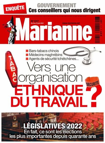 Marianne – 9 Juin 2022 Cover