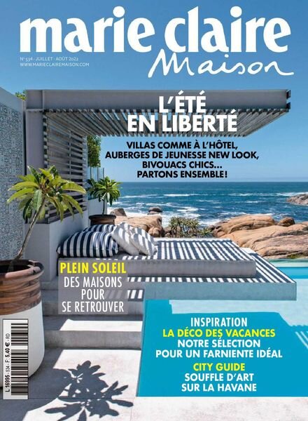 Marie Claire Maison France – juillet 2022 Cover