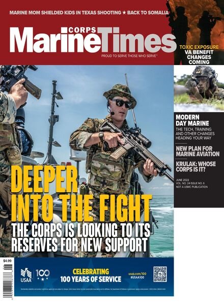 Marine Corps Times – June 2022 Cover