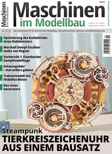 Maschinen im Modellbau – Juni 2022 Cover