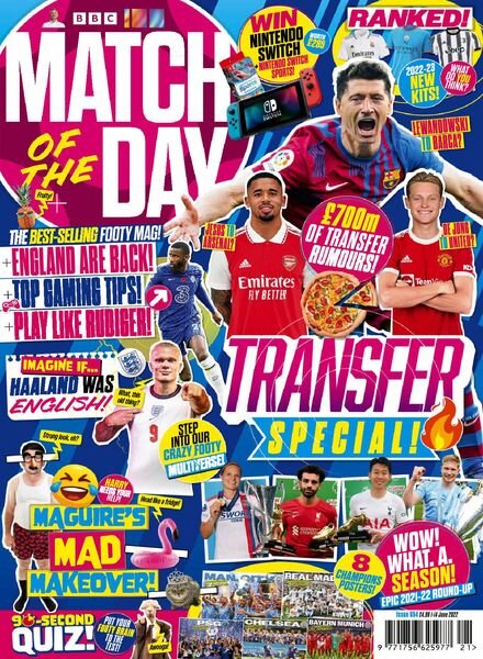 Match of the Day – 01 June 2022 Cover