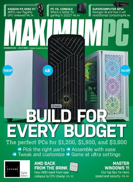 Maximum PC – July 2022 Cover