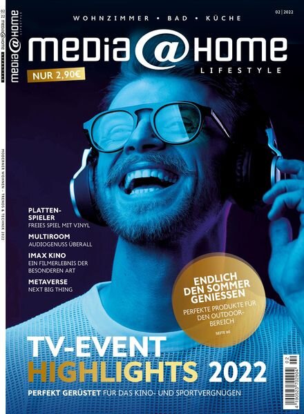 media@home Lifestyle – Juni 2022 Cover
