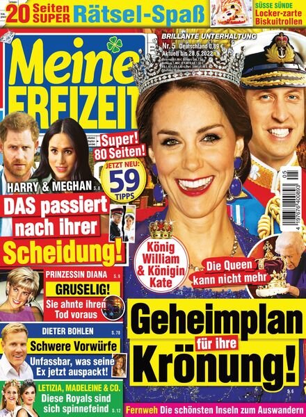 Meine Freizeit – 20 Mai 2022 Cover