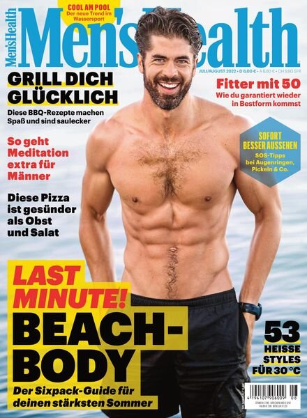 Men’s Health Germany – Juni 2022 Cover