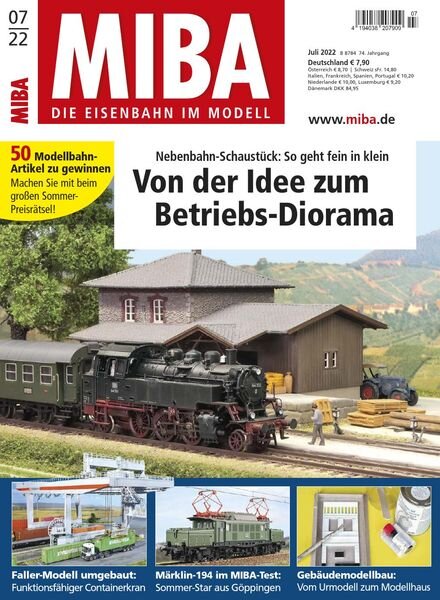 Miba – Juli 2022 Cover