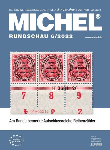 MICHEL-Rundschau – Juni 2022 Cover
