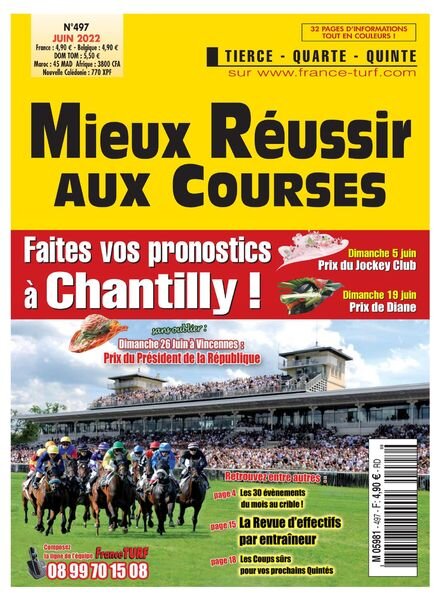 Mieux Reussir aux Courses – Juin 2022 Cover