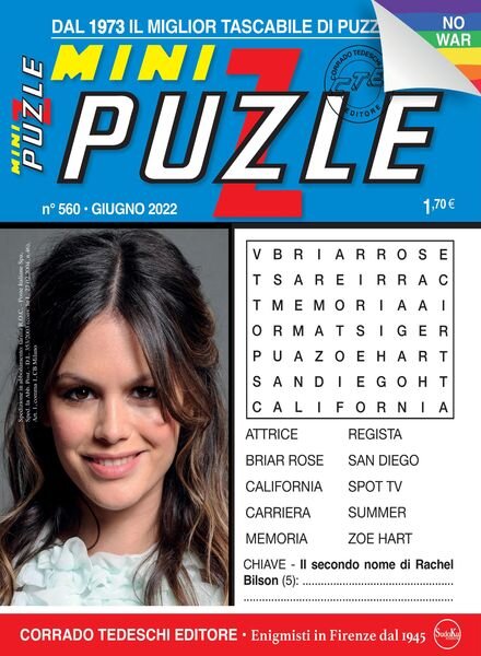 Mini Puzzle – 10 giugno 2022 Cover