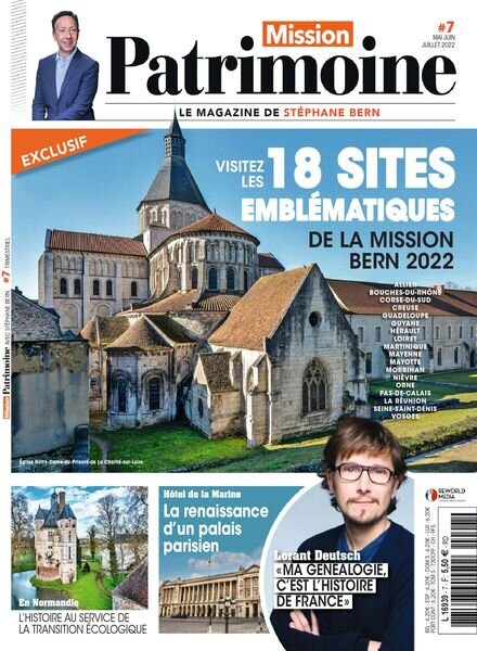 Mission Patrimoine – mai 2022 Cover