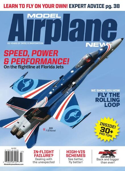 Model Airplane News – July 2022 Cover
