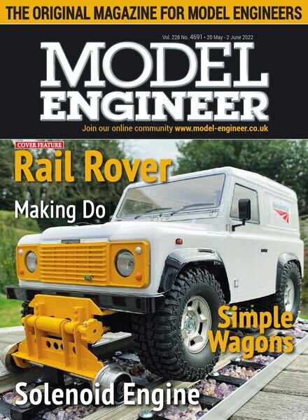 Model Engineer – Issue 4691 – 20 May 2022 Cover
