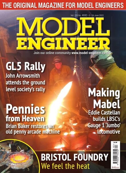 Model Engineer – Issue 4692 – 3 June 2022 Cover