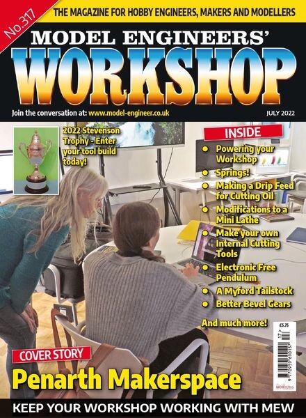 Model Engineers’ Workshop – July 2022 Cover