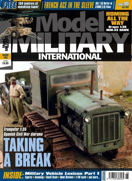 Model Military International – Issue 195 – July 2022 Cover