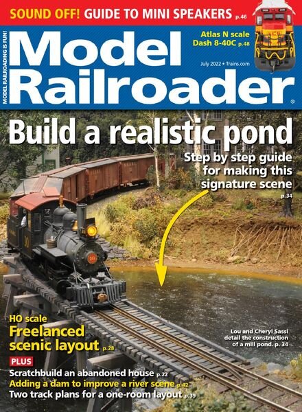 Model Railroader – July 2022 Cover