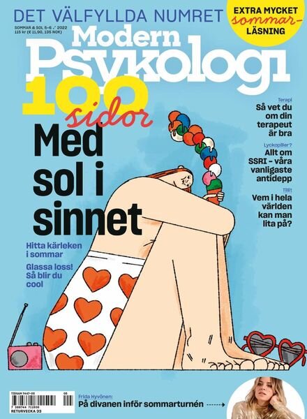 Modern Psykologi – 17 juni 2022 Cover