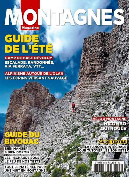 Montagnes Magazine – Juin 2022 Cover
