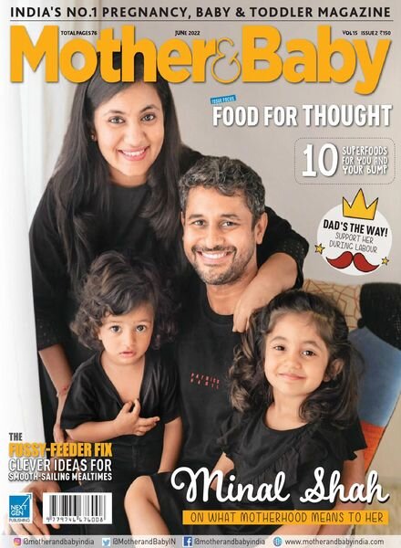 Mother & Baby India – June 2022 Cover