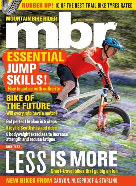 Mountain Bike Rider – July 2022 Cover