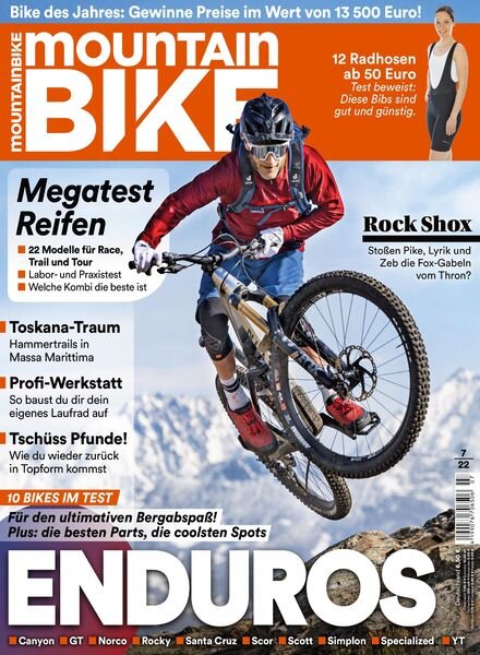 MountainBIKE – Juli 2022 Cover