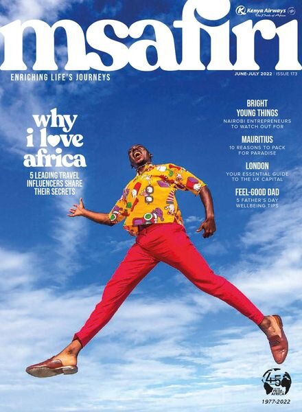 MSAFIRI – June-July 2022 Cover