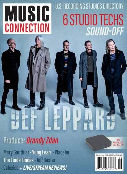 Music Connection – June 2022 Cover