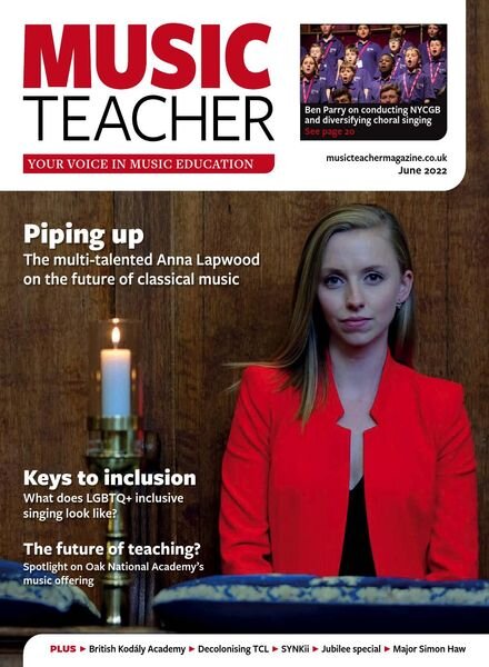 Music Teacher – June 2022 Cover