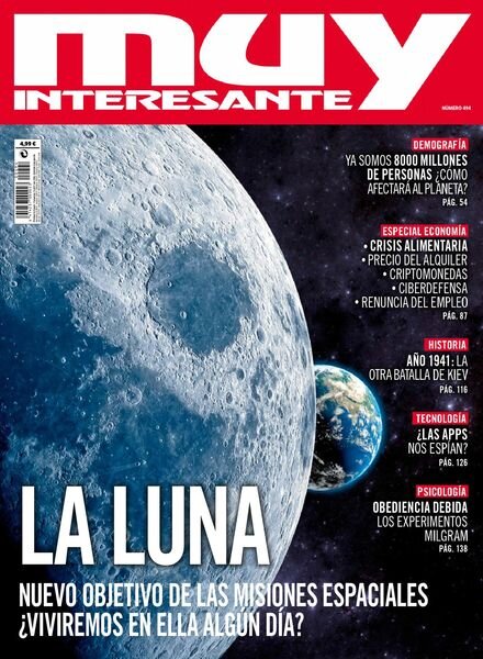 Muy Interesante Espana – julio 2022 Cover