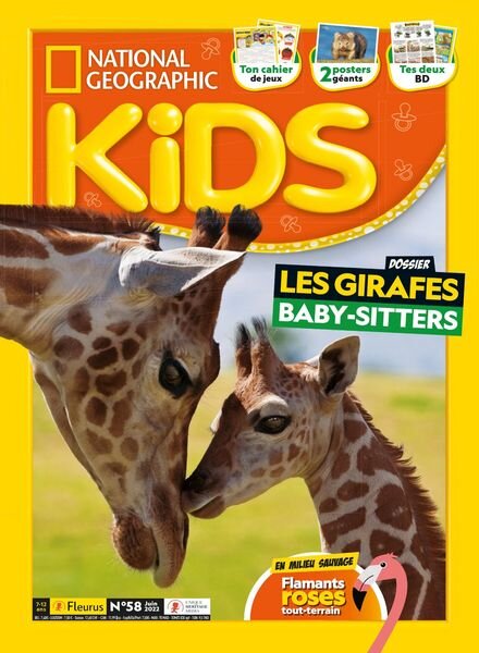 National Geographic Kids France – Juin 2022 Cover