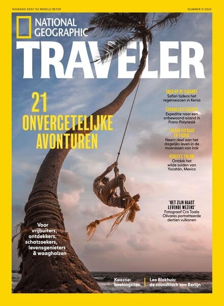 National Geographic Traveler Nederland – juni 2022 Cover