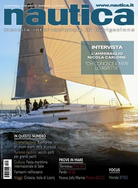 Nautica – giugno 2022 Cover