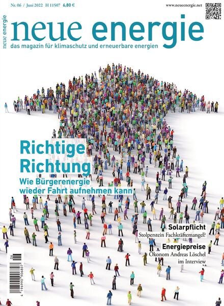 neue energie – 03 Juni 2022 Cover