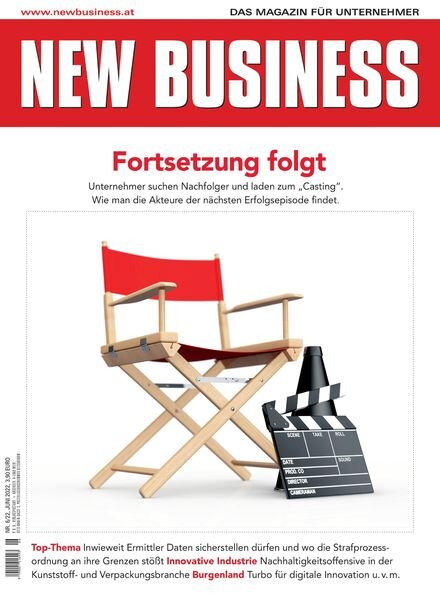 New Business – 10 Juni 2022 Cover