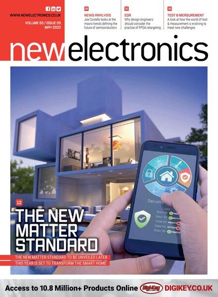 New Electronics – May 2022 Cover