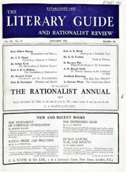 New Humanist – The Literary Guide December 1946