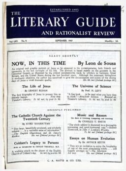 New Humanist – The Literary Guide September 1947