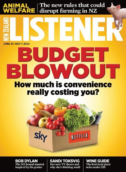 New Zealand Listener – June 25 2022 Cover
