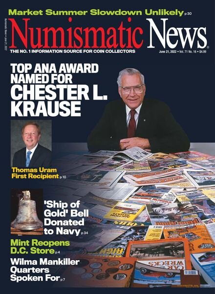 Numismatic News – 10 June 2022 Cover