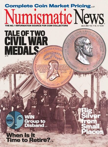 Numismatic News – 24 June 2022 Cover