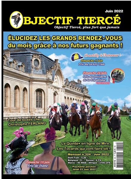 Objectif Tierce – Juin 2022 Cover