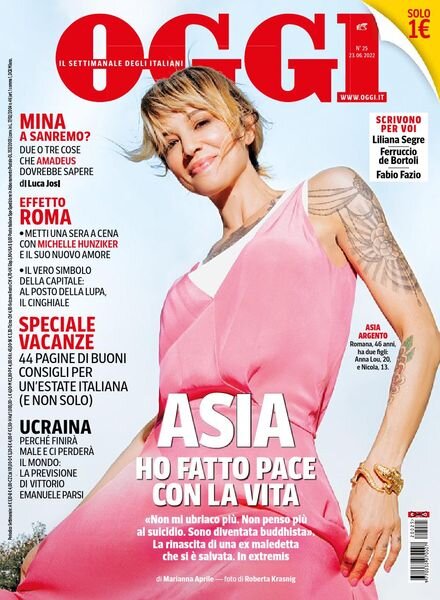 Oggi – 23 giugno 2022 Cover