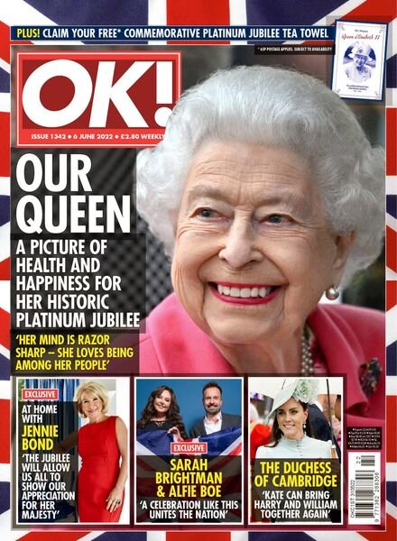 OK! Magazine UK – Issue 1342 – 6 June 2022 Cover