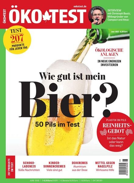 Okotest – Juni 2022 Cover