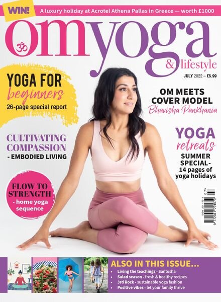 OM Yoga & Lifestyle – July 2022 Cover